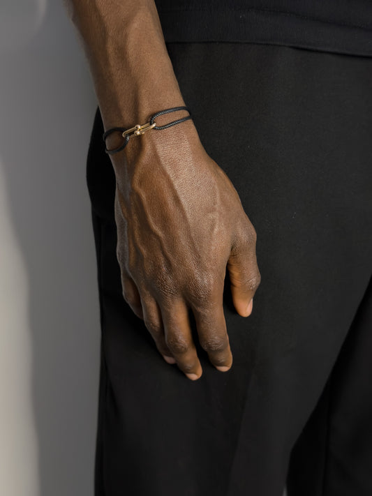 CORD BRACELET ROSÉGOLD