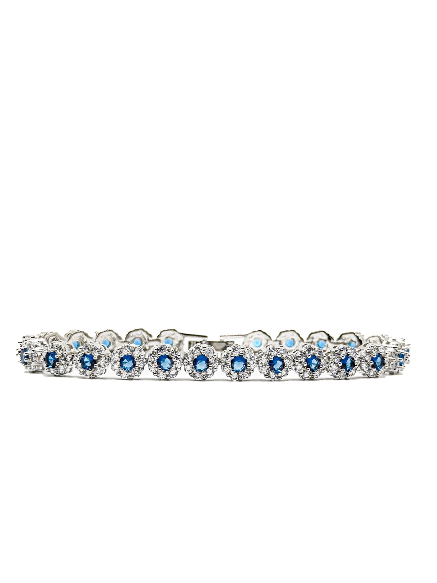 CRYSTAL DENIM BRACELET