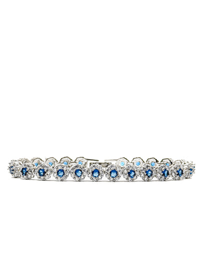 CRYSTAL DENIM BRACELET
