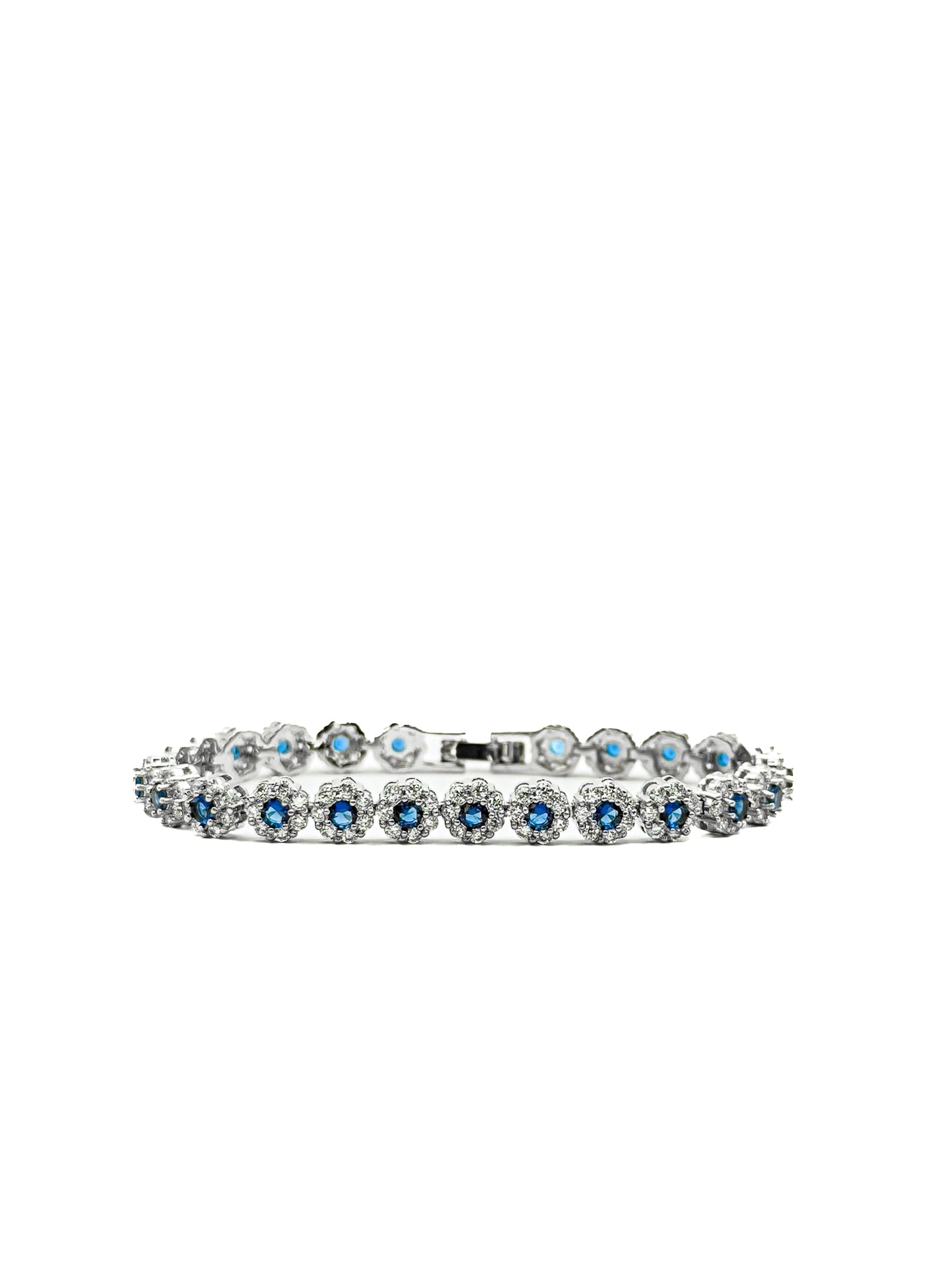 CRYSTAL DENIM BRACELET