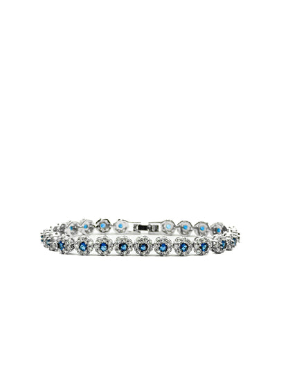 CRYSTAL DENIM BRACELET