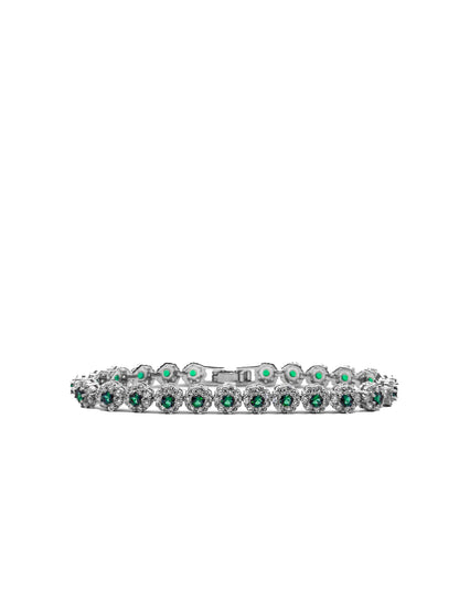 CRYSTAL DENIM BRACELET